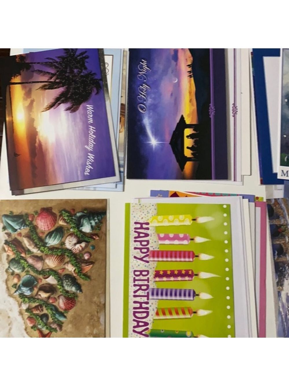 New 30 pcs Christmas‎ Holiday Happy Birthday Card